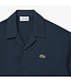 Lacoste Lacoste S/S Woven Shirt Falcon/Navy