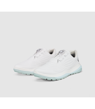 Ecco Ecco Dames Lt1 Hybrid Golf Schoen met Boa Wit / Zee Blauw