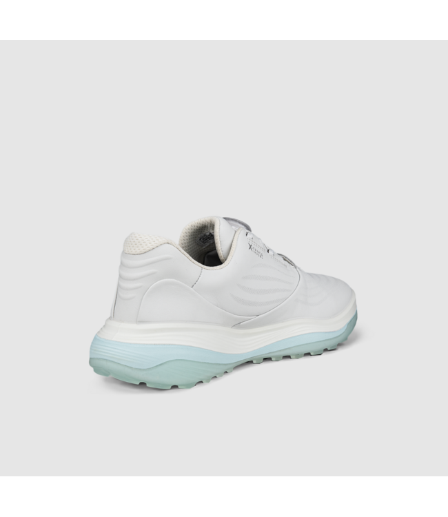 Ecco Ecco Dames Lt1 Hybrid Golf Schoen met Boa Wit / Zee Blauw