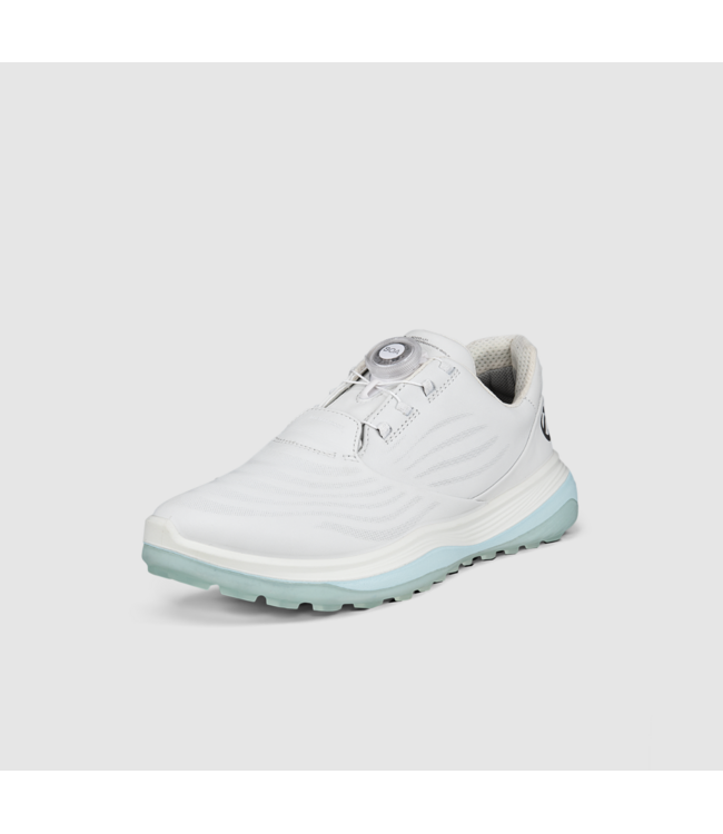 Ecco Ecco Dames Lt1 Hybrid Golf Schoen met Boa Wit / Zee Blauw
