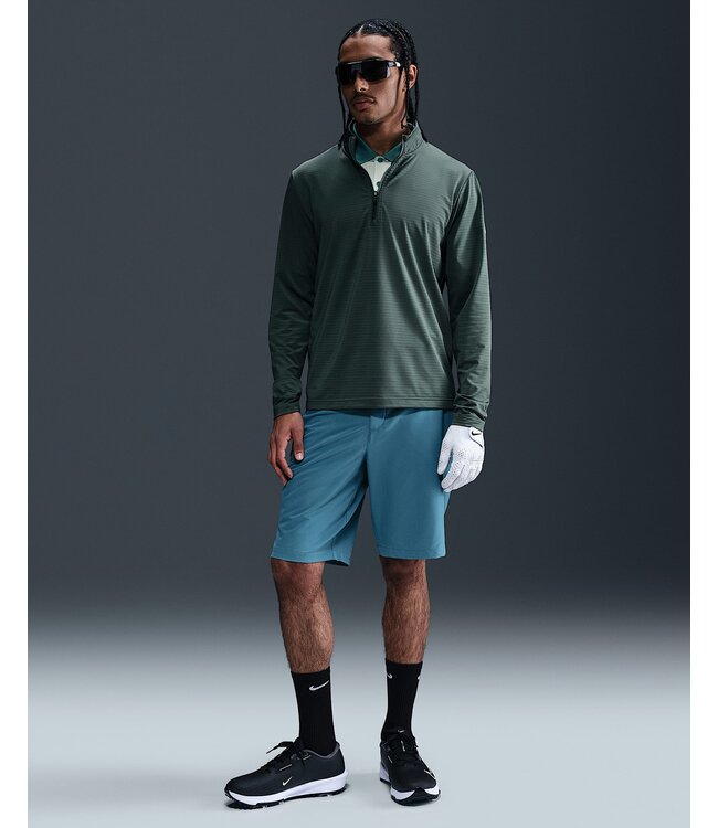 Nike Nike Heren Victory Dri-FIT Golftop 1/2 Rits Donkergroen