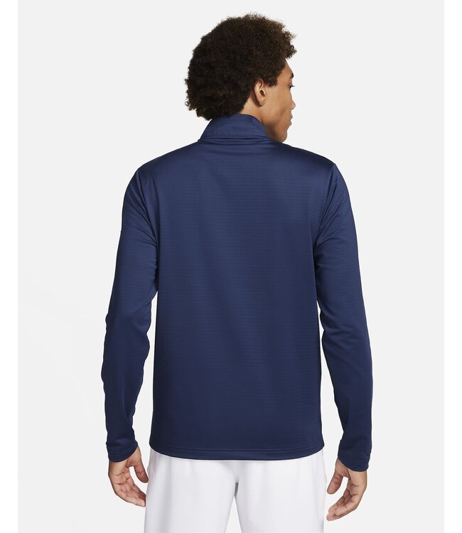 Nike Nike Heren Victory Dri-FIT Golftop 1/2 Rits Donkerblauw