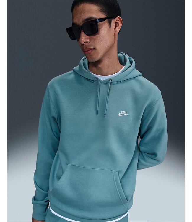 Nike Nike Special Uni Trui Club BB Hoodie Denim Turquoise