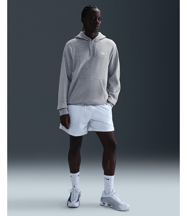 Nike Nike Uni Trui Club BB Hoodie Licht Grijs