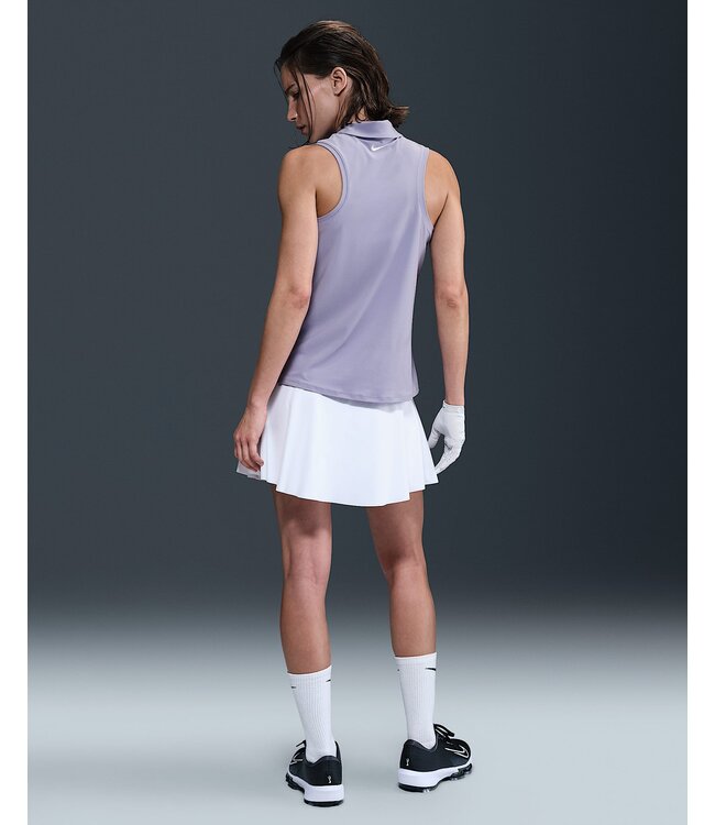 Nike Nike Dames Victory Dri-FIT Mouwloos Polo Lilac