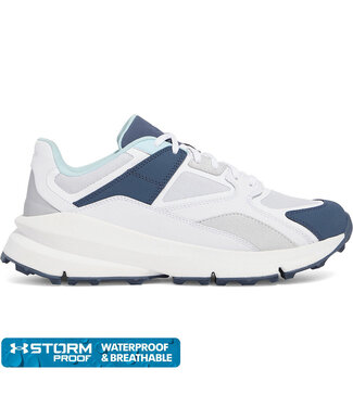 Under Armour Golf Under Armour Heren Forge 96 Golfschoen White/Downpour Gray