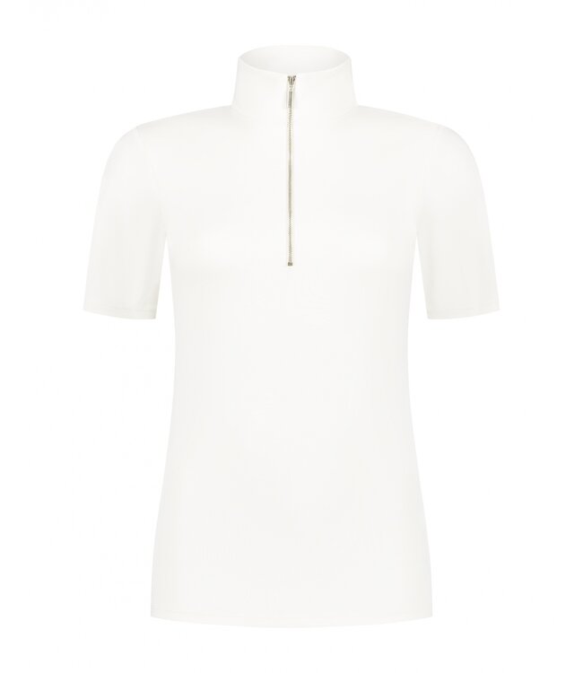 Deblon Deblon Rosy Shortsleeve Top Pearl