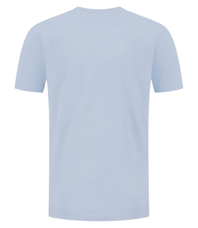 Woolrich Woolrich Heren Premium Jersey Logo T-Shirt Dream Blue