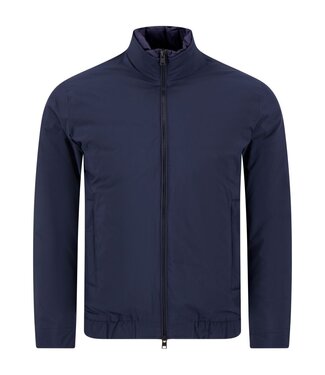 Woolrich Woolrich Men Cloud Lewis Bomber Melton Blue