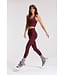 Deblon Deblon Classic Leggings High Waistband Bordeaux