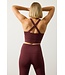 Deblon Deblon Classic Leggings High Waistband Bordeaux