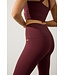 Deblon Deblon Classic Leggings High Waistband Bordeaux