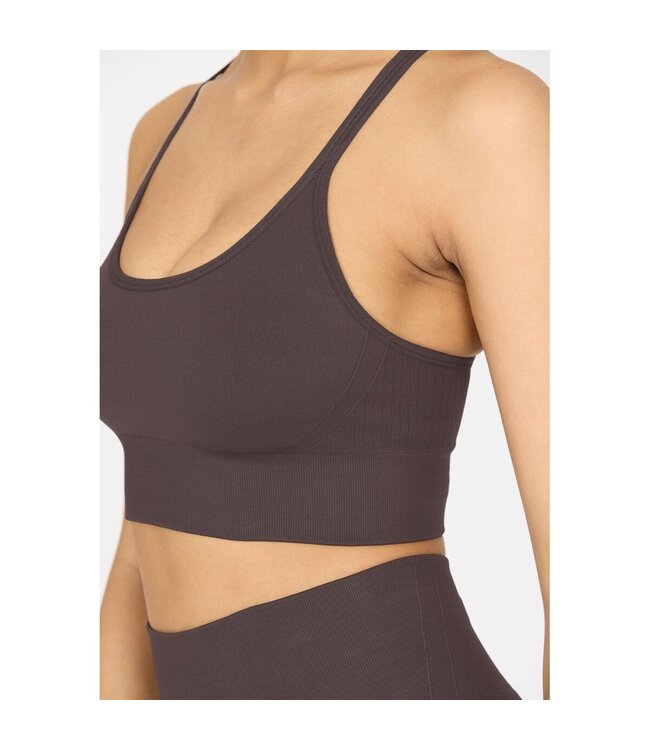Athlecia Athlecia Foan V3 Seamless Sport Bra Shale