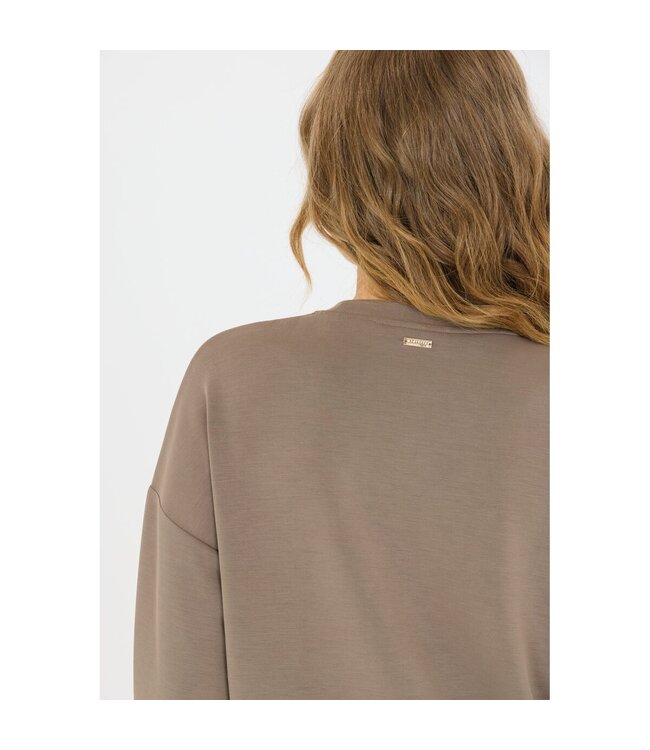 Athlecia Athlecia Dames Jillnana W Crew Neck Greige