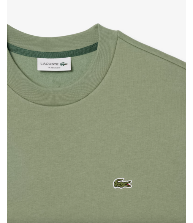 Lacoste Lacoste Heren Ronde Nek Trui Thyme Groen