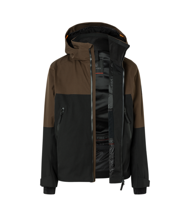 Bogner Fire + Ice Heren Halor-T Ski Jacket Black/Espresso