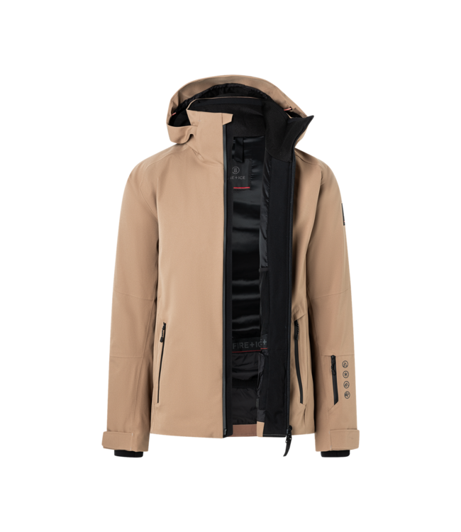 Bogner Fire + Ice Men Eason3-T Ski Jacket Hazelnut