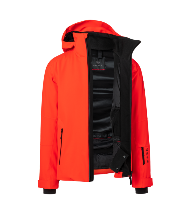 Bogner Fire + Ice Heren Eason3-T Ski Jacket Vibrant Fire
