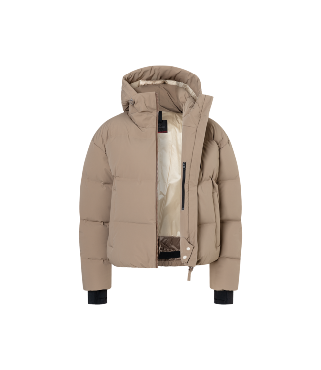 Bogner Fire + Ice Neila-D Dames Ski Jas Hazelnut