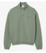 Lacoste Lacoste Uni - Loose Fit Trui met Rits Thyme Groen