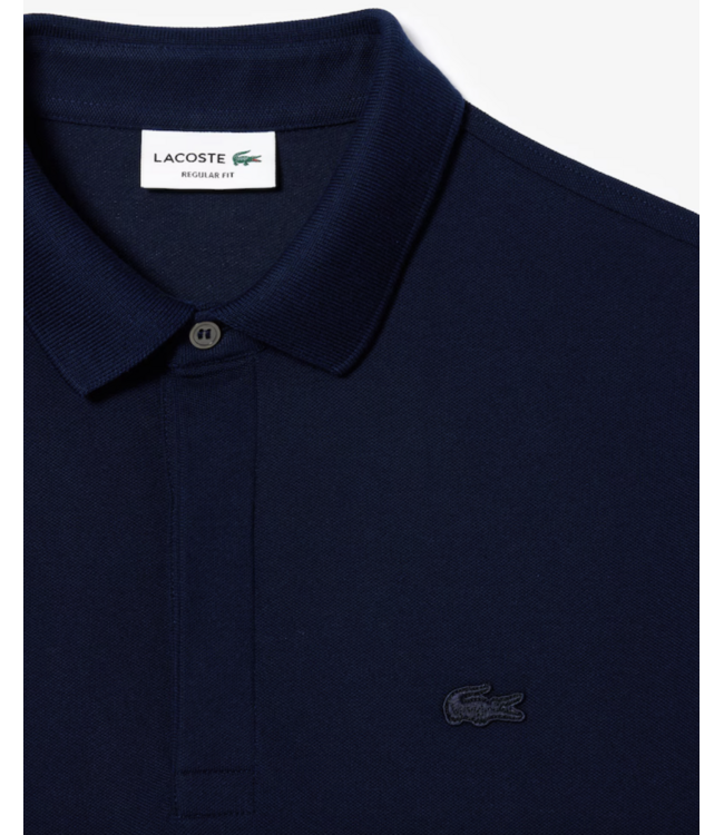 Lacoste Lacoste Heren Regular Fit 1HP4 Lange Mouw Polo Navy