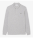 Lacoste Lacoste Heren Regular Fit 1HP4 Lange Mouw Polo Silver Shine