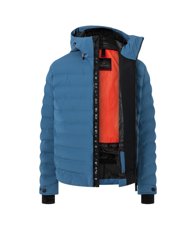 Fire + Ice Fire + Ice York Men Ski Jacket Steal Blue