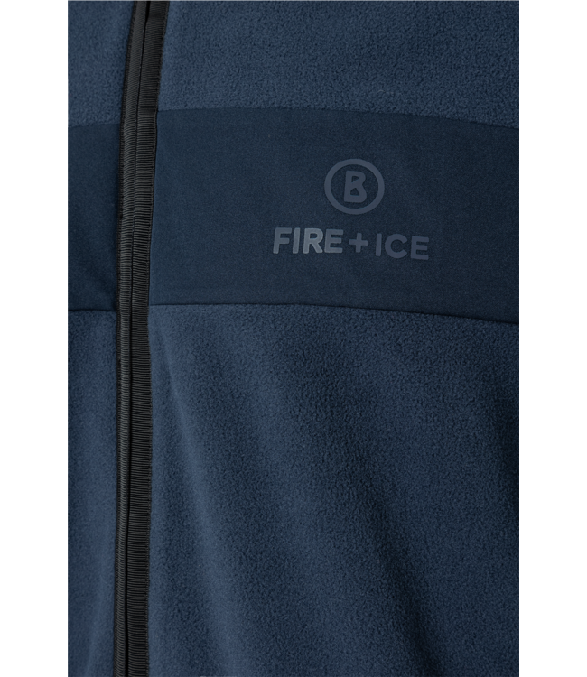 Bogner Fire + Ice Heren Josh3 Fleece Vest Night Blue