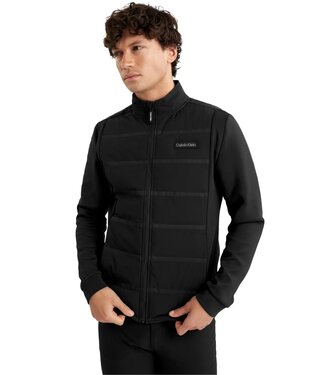 Calvin Klein Calvin Klein Men Houston Hybride Jacket Full Zip Black