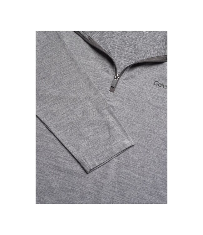 Calvin Klein Calvin Klein Men Newport Pully Half Zip Silver Marl