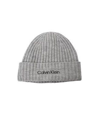 Calvin Klein Calvin Klein Boyland Uni Beanie Silver Marly