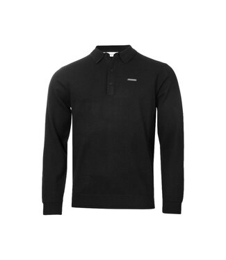 Calvin Klein Calvin Klein Men Stanton polo sweater Black