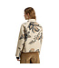Woolrich Woolrich  Dames Jacquard Wool Overshirt Beige Print