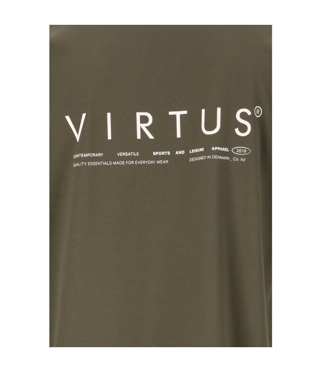 Virtus Virtus Kallan Men Short Tee Kambaba Green