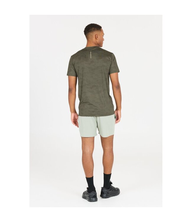 Endurance Endurance Genen Men Short Sleeve Tee Army Print Green