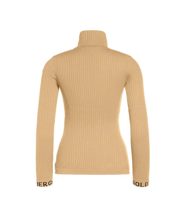 Goldbergh Goldbergh Mira Long Sleeve Knit Sweater Caramello