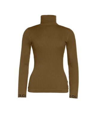 Goldbergh Goldbergh Mira Long Sleeve Knit Sweater Dark Olive