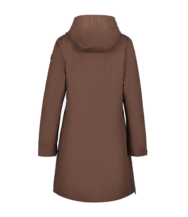 Luhta Luhta Iskola Dames Lange Winterjas Choco