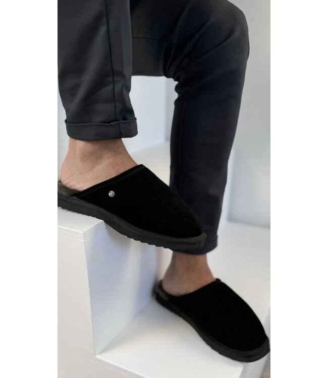 Warmbat Warmbat Classic Unisex Suede Black