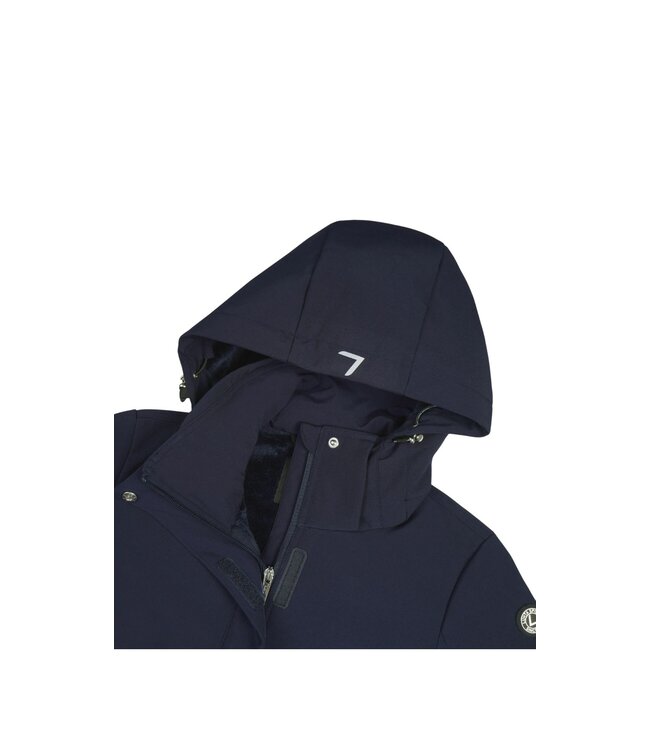 Luhta Luhta Iloniemi Dames Waterafstotende Jas Donkerblauw