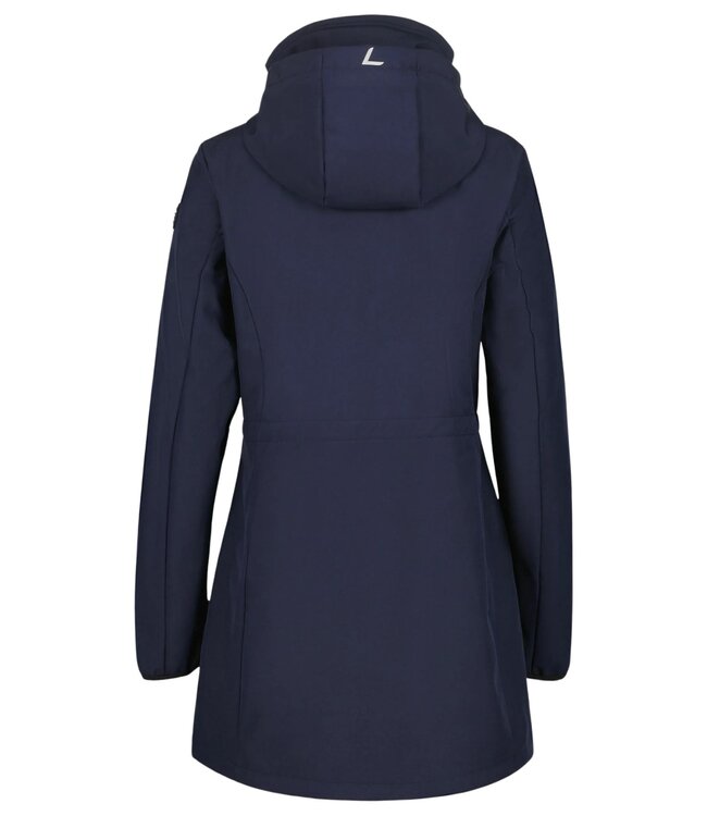 Luhta Luhta Iloniemi Dames Waterafstotende Jas Donkerblauw
