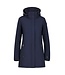 Luhta Luhta Iloniemi Dames Waterafstotende Jas Donkerblauw