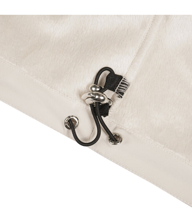 Luhta Luhta Iloniemi Dames Waterafstotende Jas Greige