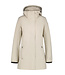 Luhta Luhta Iloniemi Dames Waterafstotende Jas Greige