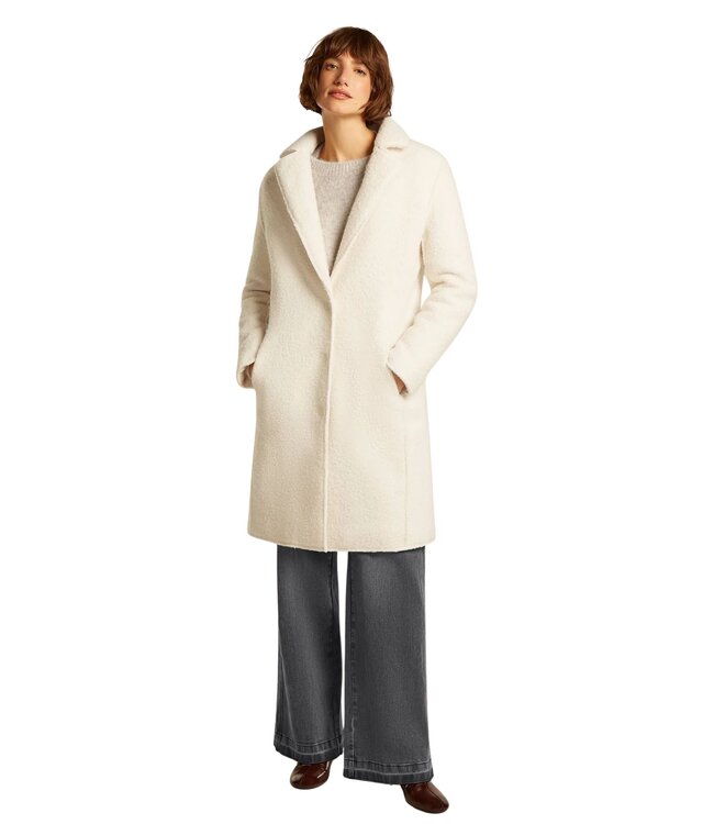 Beaumont Beaumont Tara Coat Off White