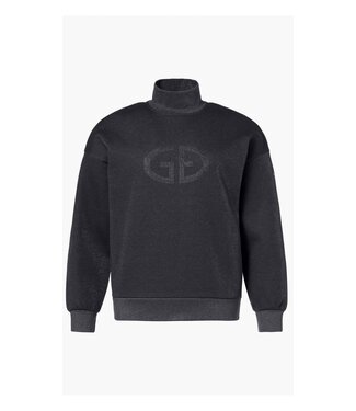 Goldbergh Goldbergh Sizzle Turtle Neck Sweater Black Lurex Melange