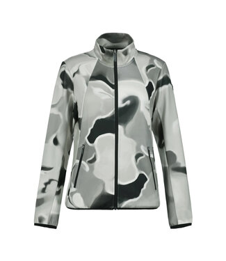 Luhta Luhta Auttoinen Dames Vest Print Grey/Black