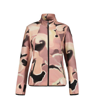 Luhta Luhta Auttoinen Dames Vest Print Peach/Black