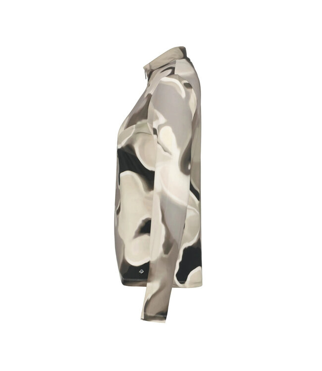 Luhta Luhta Inkere Ski Pully Print Grey/Black