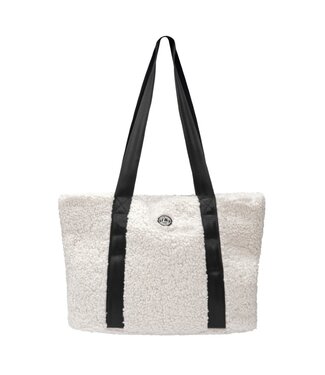 Luhta Luhta Olars Shopper Bag Teddy Offwhite